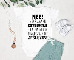 Rompertjes met tekst