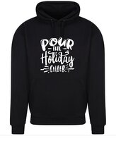awd is Hoodie uniseks zwart foute kersttrui Kerst hoogwaardige stof feestkleding
