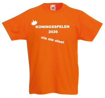 Koningsspelen shirt 2026