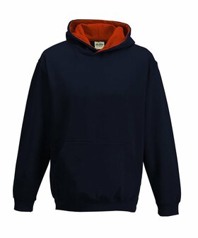 new french navy/ fire red