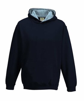 new french navy/ sky blue