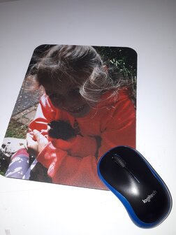 Muismat met eigen foto