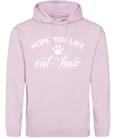 Roze-hoodie-cat-hair