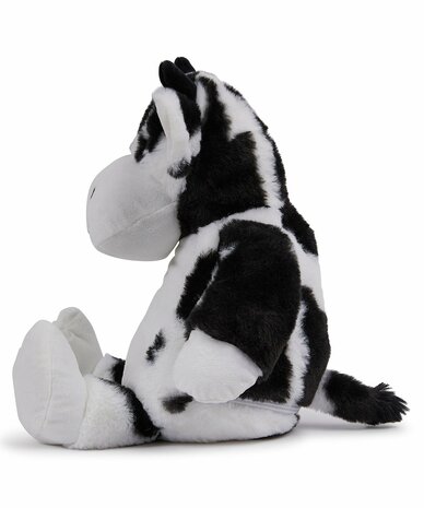 Mumbles Zippie koe knuffel hoogwaardig zacht pluche 32 cm