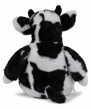 Mumbles Zippie koe knuffel hoogwaardig zacht pluche 32 cm