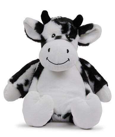 Mumbles Zippie koe knuffel hoogwaardig zacht pluche 32 cm
