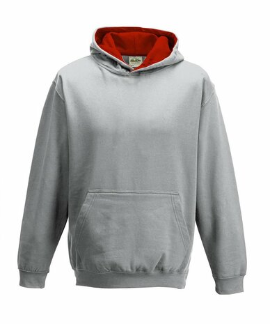 heater grey/ fire red