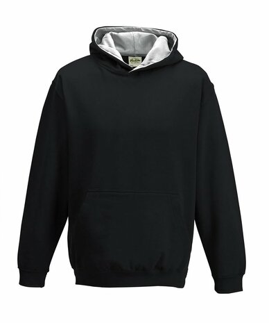 jet black/ heather grey