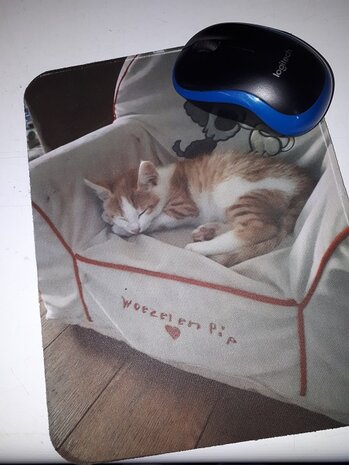Muismat met eigen foto