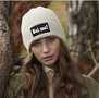 Beechfield muts met tekst Bel me gerecycled polyester