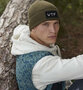 Beechfield muts met tekst WTF gerecycled polyester