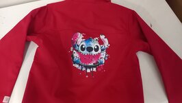 Junior classic softshell 3 laags *Stitch