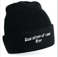 Gaat alleen af voor bier "muts"