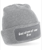 Gaat alleen af voor bier "muts"