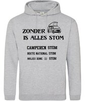 Hoodie – "Alles Stom" | De Perfecte Hoodie voor bus en kever liefhebbers