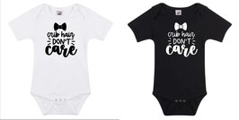 Romper "Crib Hair Don’t Care"