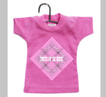 roze mini shirt "ik steun de boer" 