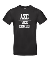 Azc weg ermee zwart t-shirt 